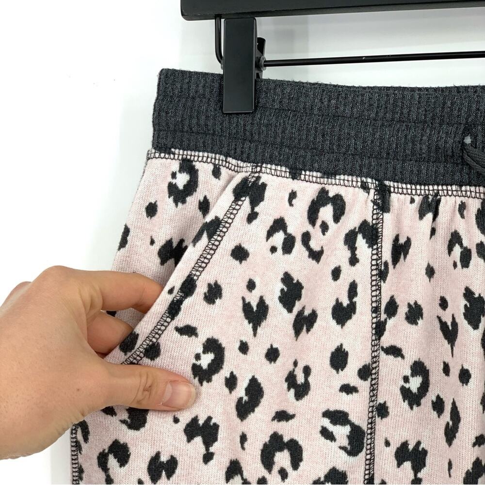 KAREN NEUBURGER Live Love Lounge Pajama Set Pink Leopard S - Picture 7 of 10